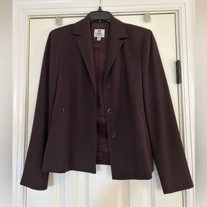 Renfrew Plum Blazer, Size 0